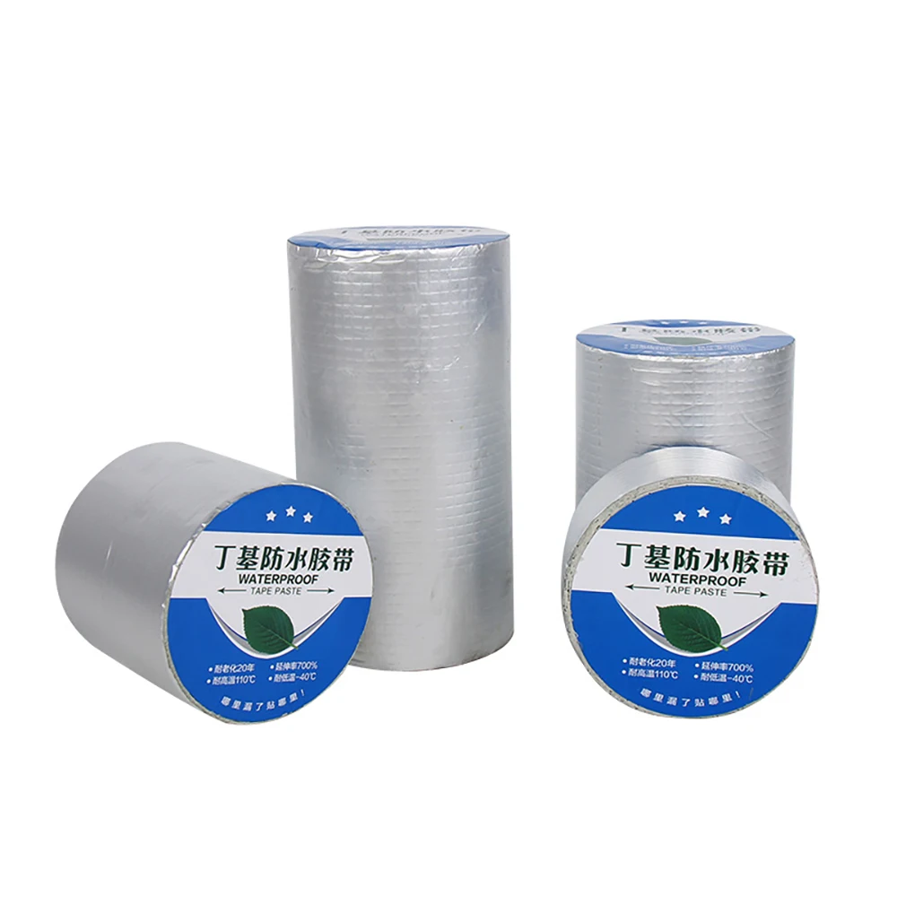 Roof Butyl Waterproof Sealing Tape Leak Repair Waterproof Adhesive Self-Adhesive Special Leak Plugging King Material