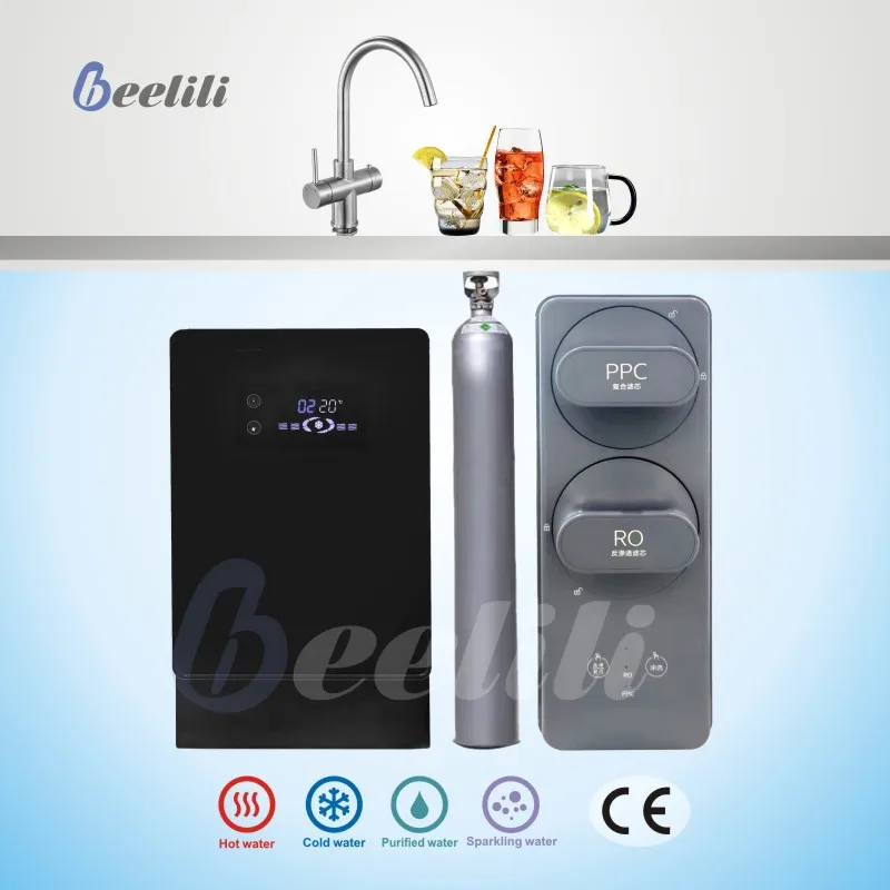 Beelili  hot and cold carbonated water cooler, under sink water cooler carbonated water cooler manufacturer
