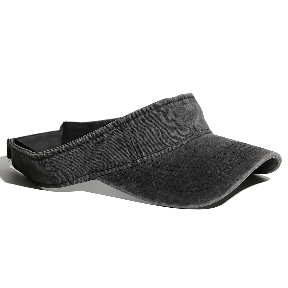 Мыть хлопок пустой головные уборы пустой в винтажном стиле высокого качества шляпа от солнца с эффектом потертости папа шляпа