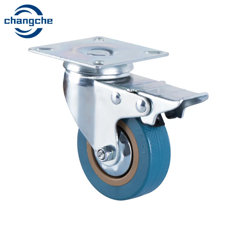 4 Inch Threaded Stem Casters for Cart and Furniture