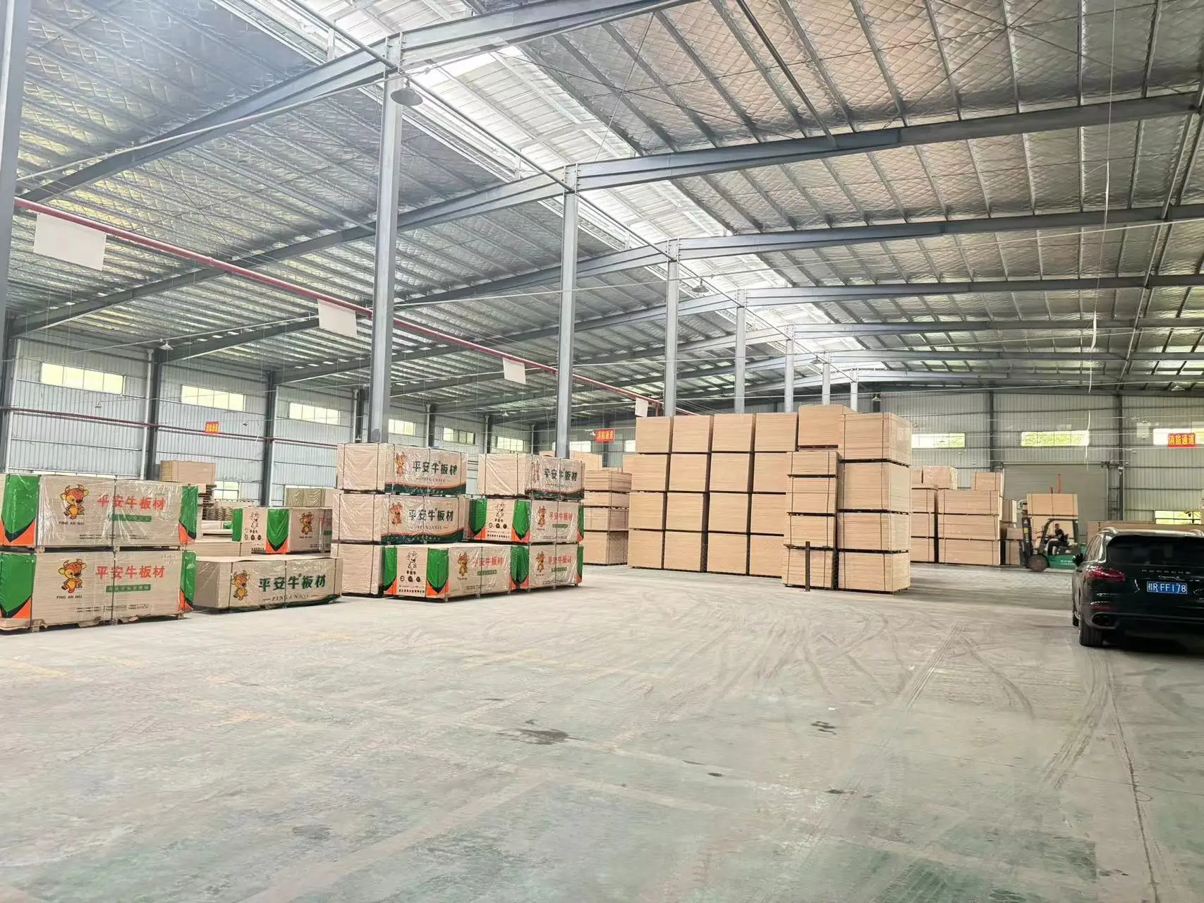 1220*2440 Solid Wood Multi-Layer Ecological Board Paint-Free E0 Whole Plywood for Wardrobe Cabinet for Woodworking