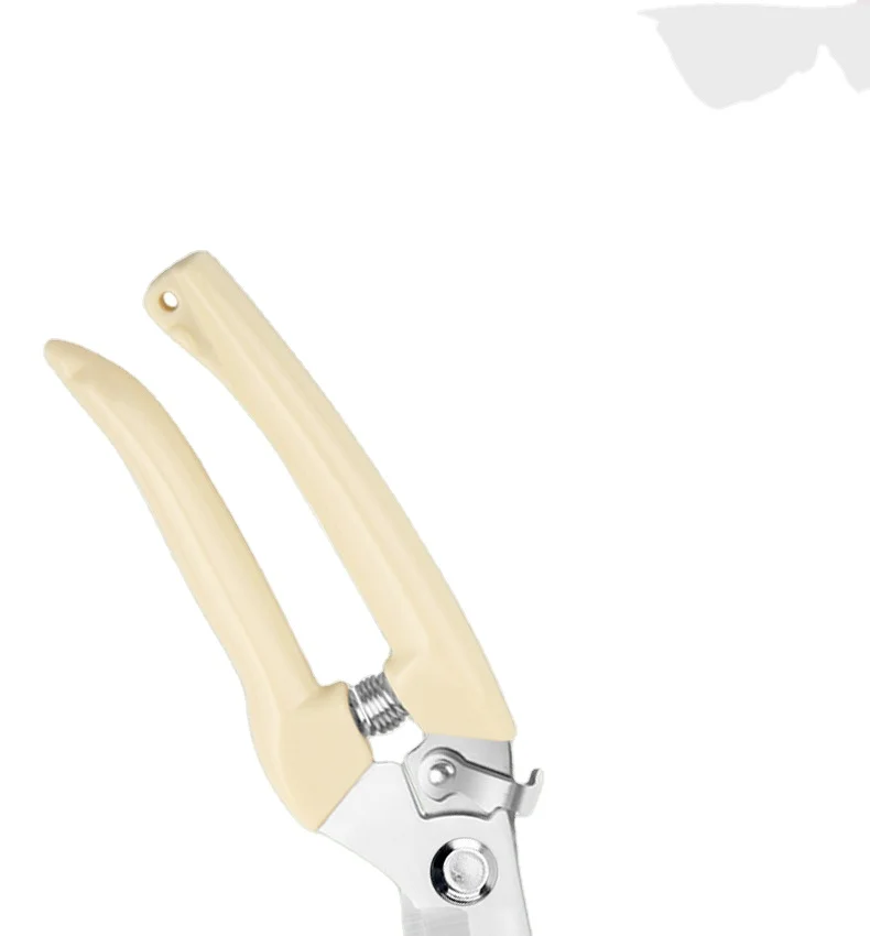 Pruning Shears Set - 2 Pack 1 Bypass Pruner+1 Straight Blade Scissors Sharp Garden Shears for Cutting Flowers