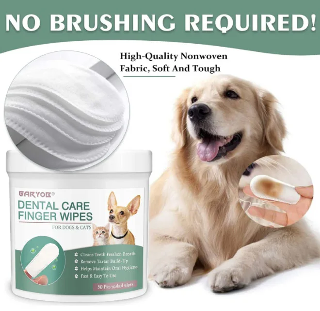 Pet Grooming Glove Wipes Cleanse Eyes Ears Body Butt and Paws