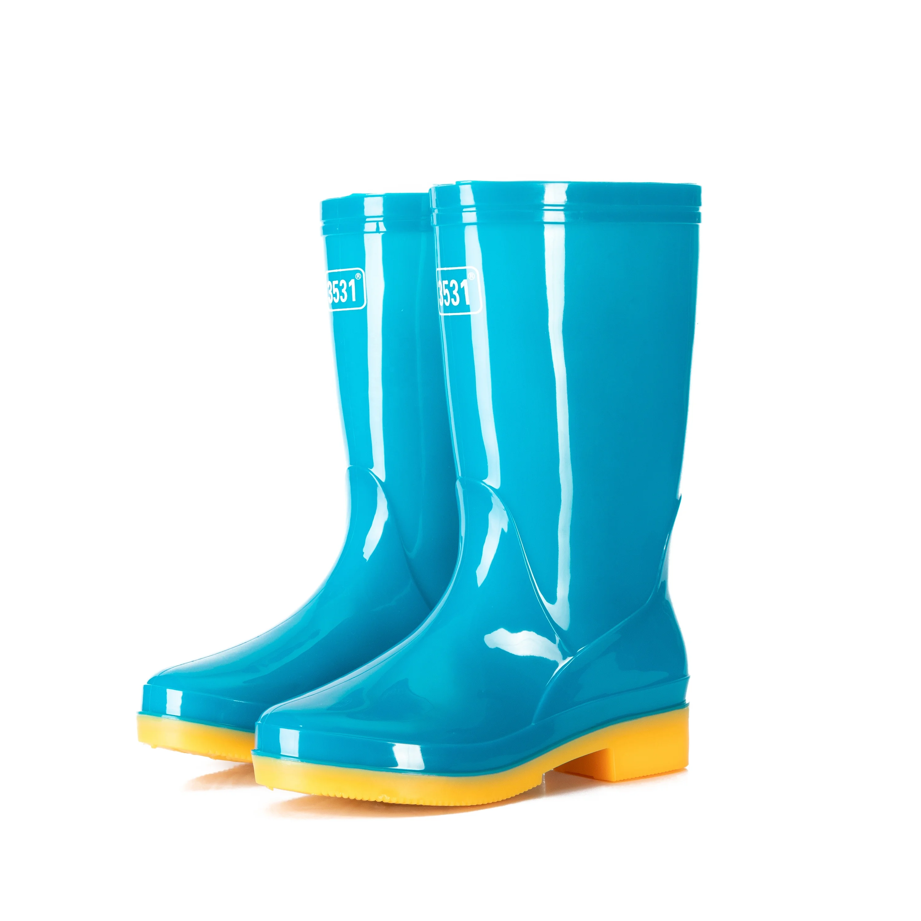 Women Wholesale Oil-resisting PVC Work Rain Boots