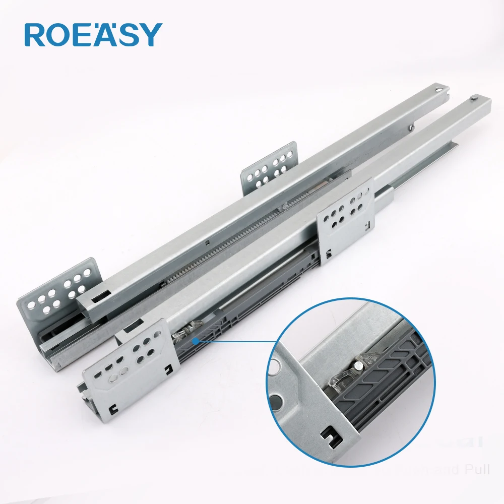 ROEASY metal drawer box for kitchen cabinet soft close sliding drawer system