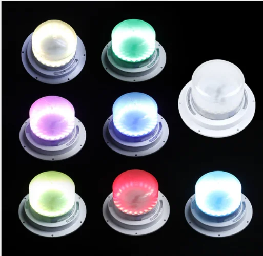 Водонепроницаемый внутренний пластиковый светодиодный светильник с изменением цвета