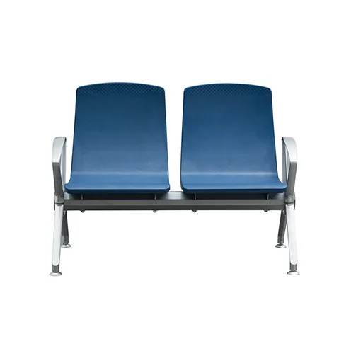 KEDE manufacturer OEM/ODM pu metal  3 seats airport railway station hospital waiting chair