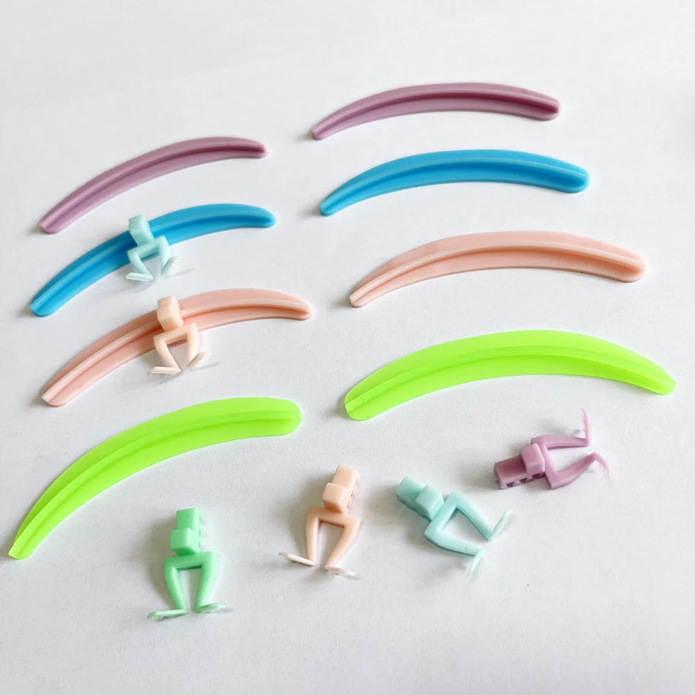 Easy isolation lash extension tool beginner use reusable quick separation frog silicon eye pad eyelash separator under eye patch