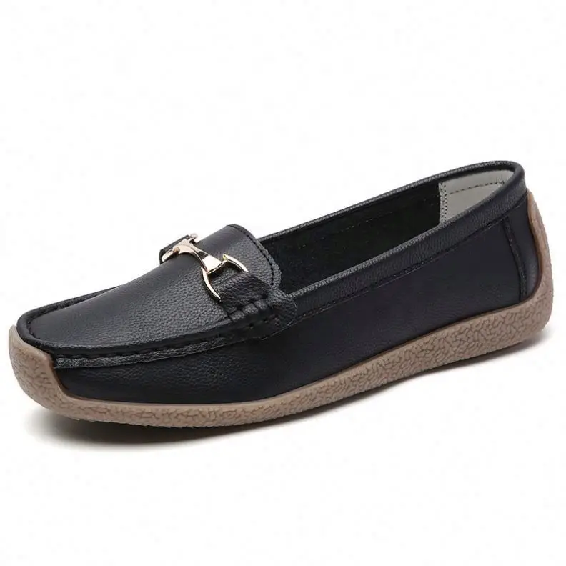 2025 Ruizi Fashion Design Big Size Slippers Flat Girls Suede Loafers Moccasin Casual Shoes For Women