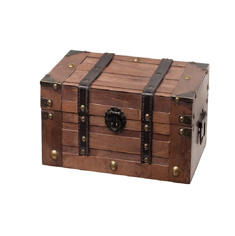 Wooden Storage Trunk Decorative box