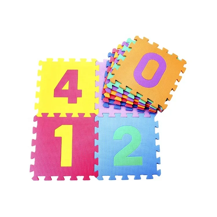 Non Slip ECO-friendly exercise interlocking baby eva foam alphabet play puzzle mat