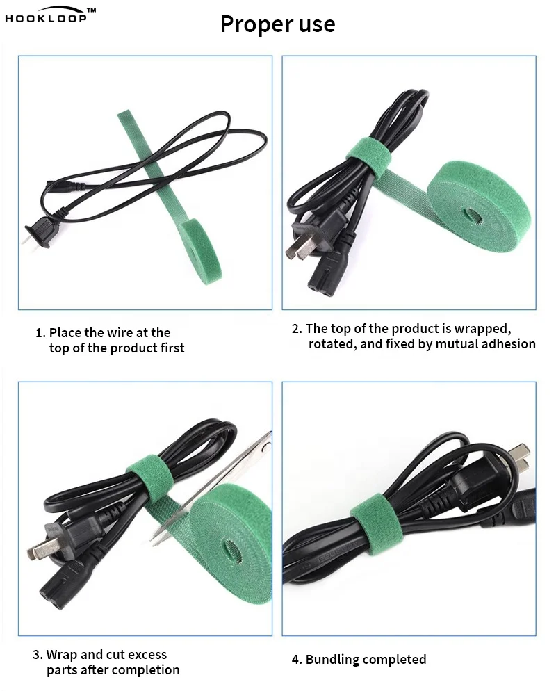 OEM/ODM 10 15 20 25 30 35 40 45 50MM Nylon Polyester Sticky Tape Industrial Strength Sew On Adhesive Hook And Loop Tape Velcroes