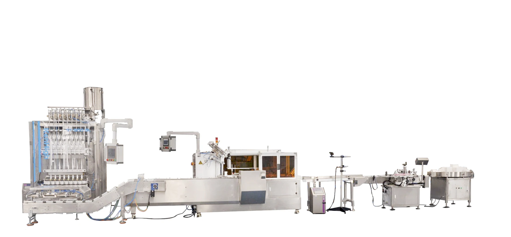 Small Capacity Multi-lane Honey Ketchup Chilli Sauce Mouth Wash Stick Pack Sachet Filling Packaging Machine