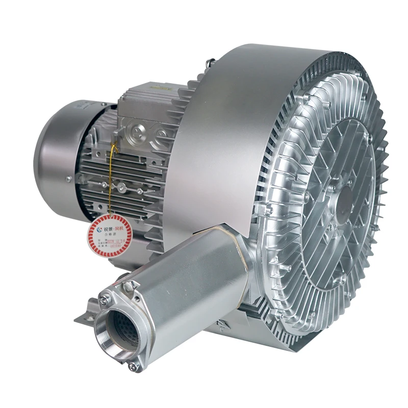 high pressure ring blower vacuum air pump 7.5kw high hp air blower for aquaculture