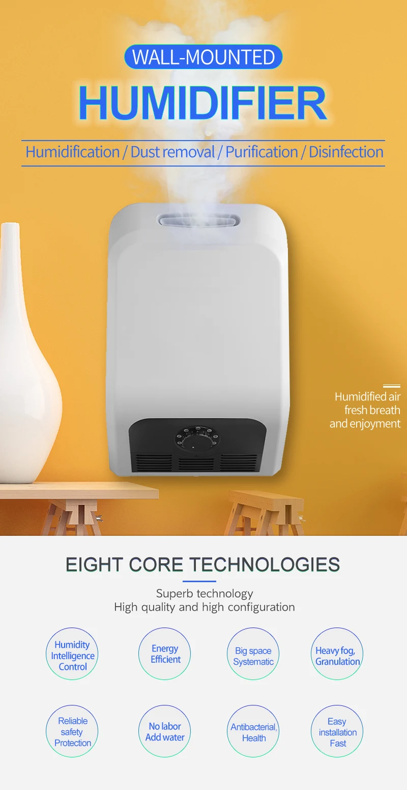 Ультразвуковой увлажнитель, генератор тумана для использования в больницах, для выращивания растений в зеленой комнате, ультразвуковой генератор тумана