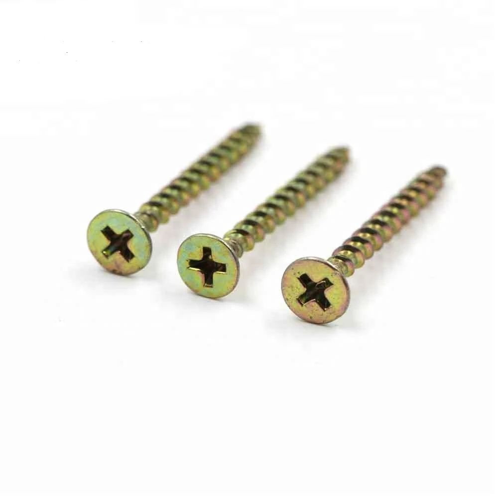 din7505 316 stainless steel pozi csk head chipboard screws 3.5*35