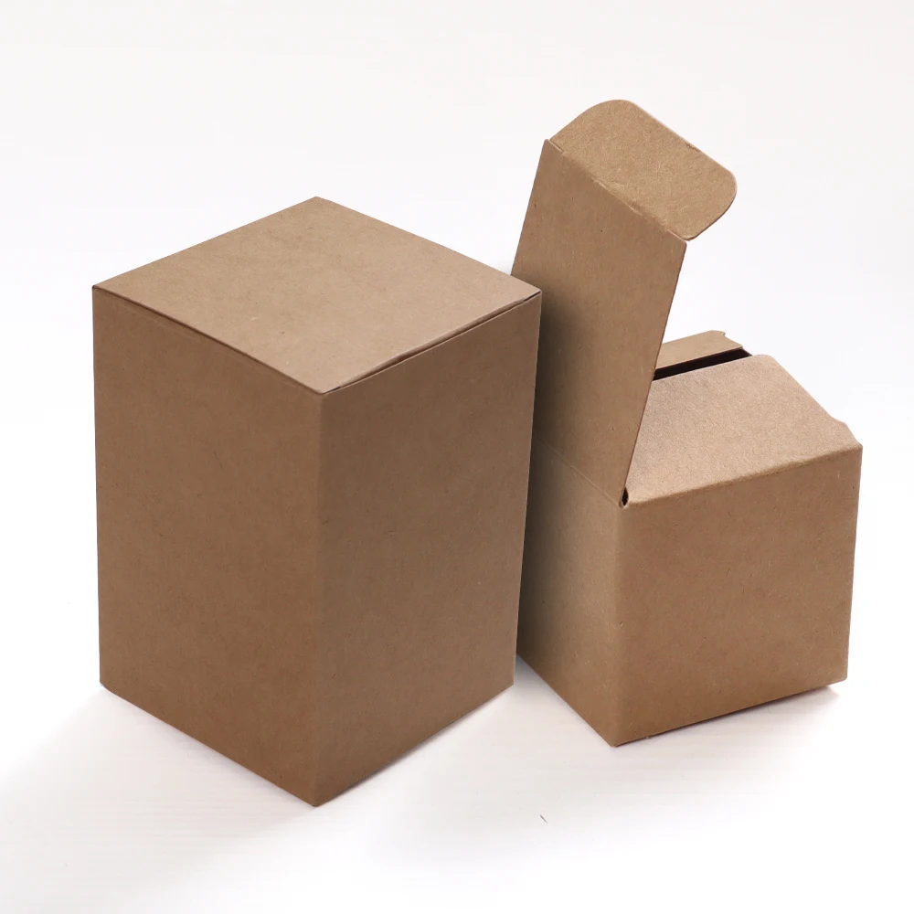 Wholesale Cosmetic Individual Packaging Box Custom Design Cream 10 ml 30 ml Essential Oil Bottle Box Kraft Paper Box