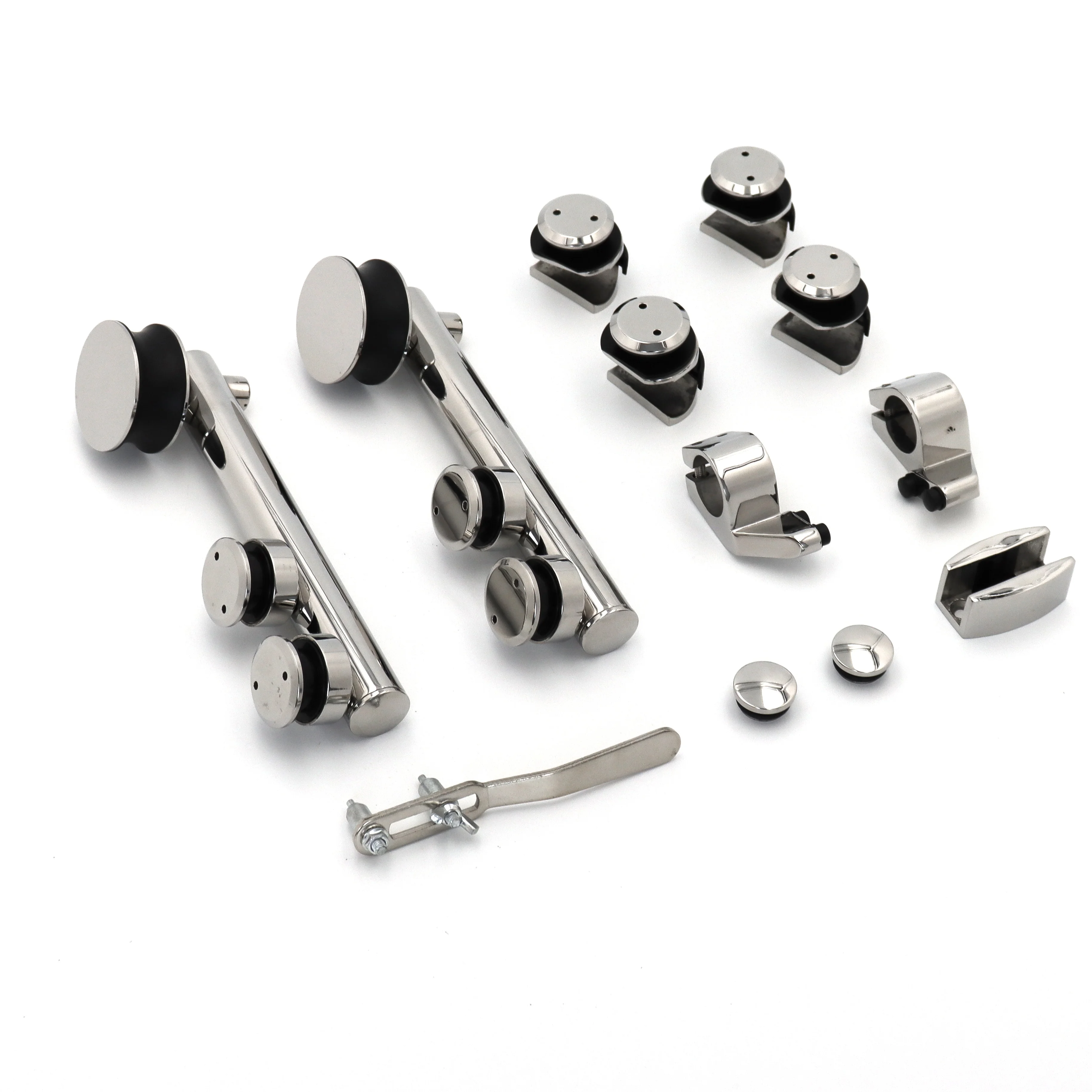 New style sliding door set  hardware with new function to slide for shower glass door