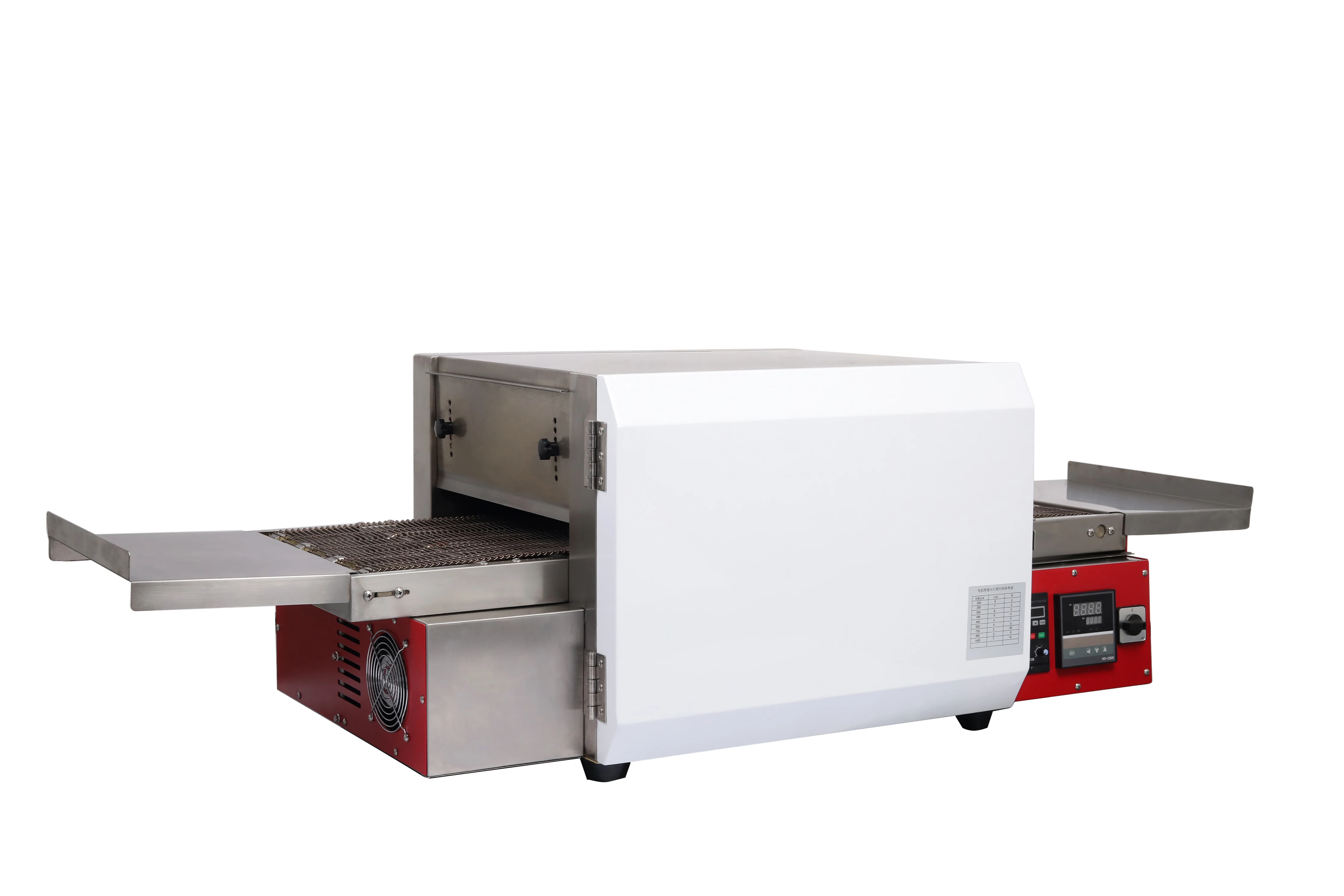 Electric conveyor pizza oven for 15x20 inch Counter top Chain Oven