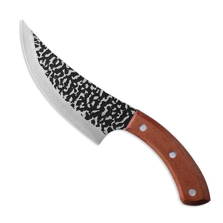 Factory Sustainable Kitchen Knives Hand Forged Blade 6 Inch Boning Knife Pakka Wood Handle