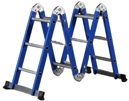 STEP   MULTI  PURPOSE LADDER   WITH  A SHAPE AND  STRAIGHT  SHAPE