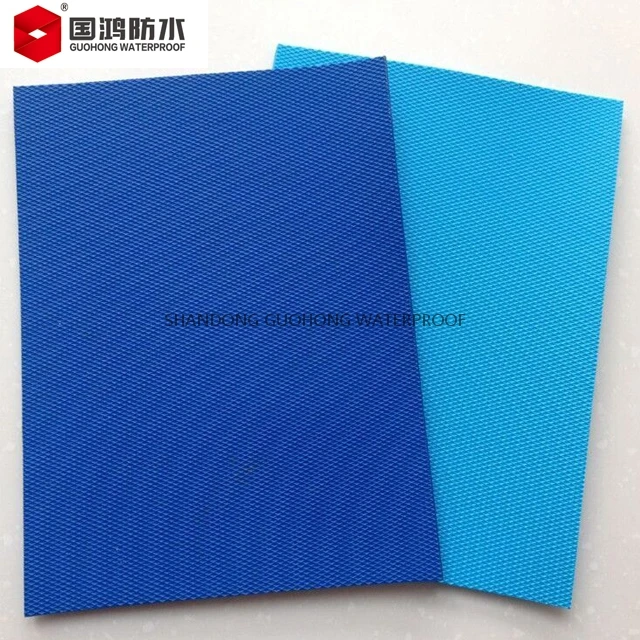 single ply roofing membrane flexible PVC waterproof membrane