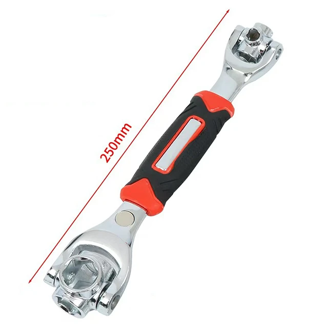 Factory direct wrench 8-21mm hot multi-functional 8 in 1 360 degree rotary magnetic socket wrench
