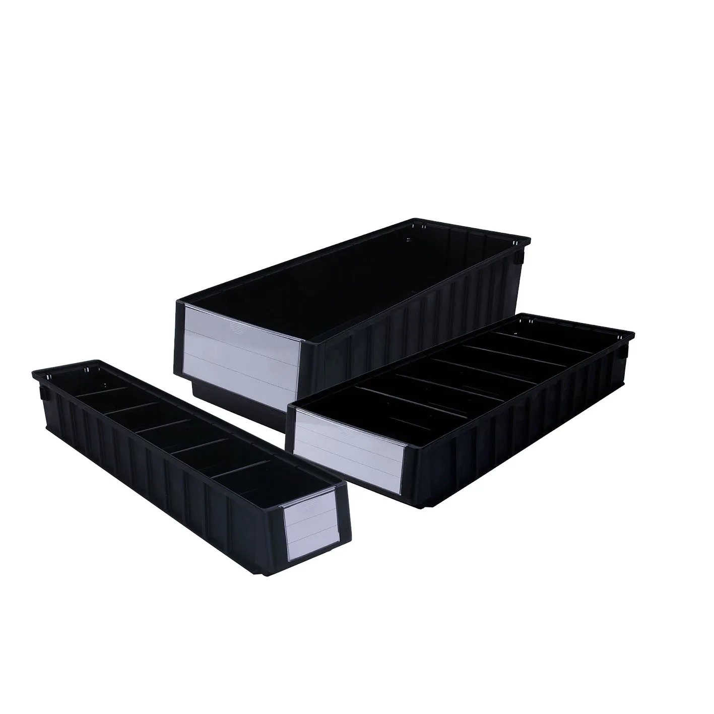 ESD anti-static manufacturer collapsible plastic storage boxes shelf trays for electronic parts PCB SMT disk