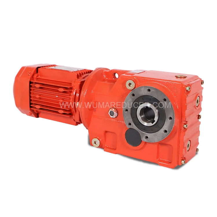 Helical Gear Reducer k Series Vertical Speed Up Reduction Helical Gear Reducer for Lifter