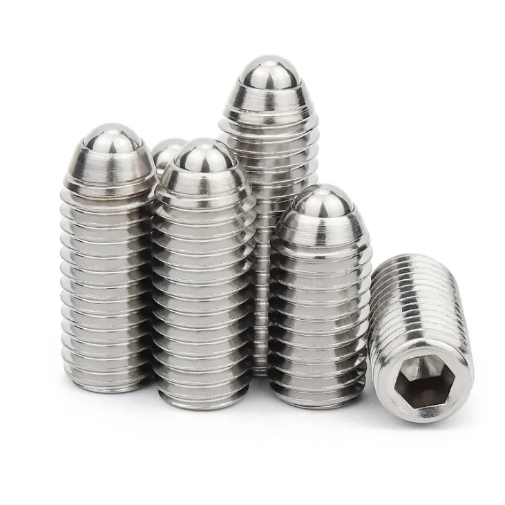Wholesale Factory Price Sus 304 Spring Ball Plungers Screw M3 M4 M5 M6 Bolt And Screw Production Line