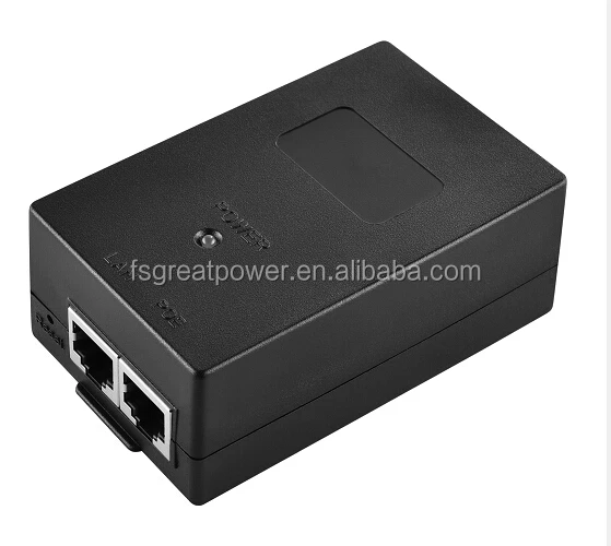 Настольный Инжектор PoE 24 В 12 Вт адаптер RJ45 Wi-Fi система видеонаблюдения с камерой безопасности коммутатор POE Ethernet источник питания poe AP