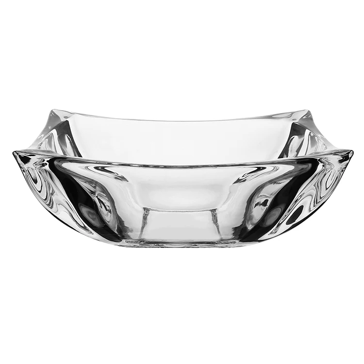 1222BLu Noble Jumbo bow wholesale glass bowl modern Salad Glass Bowl