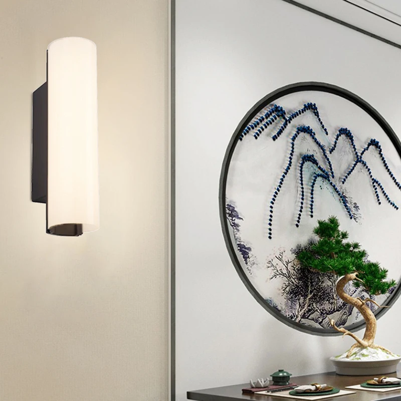 Outdoor personality creative aluminum lighting fixtures garden courtyard waterproof wear-resistant decorative wall lamp