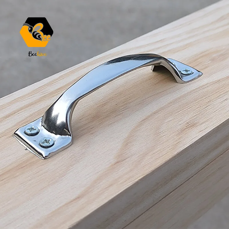 Observation Beehive with Carry Handle Ventilation Holes for Teaching in New Zealand Pine