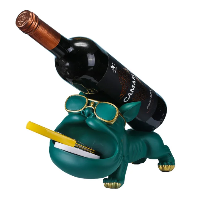 custom Home decor crafts Resin Water Bottle Holder Decorative Wine Cork Bottle Holder