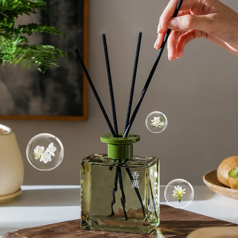 Molly Glory 100ml Home Fragrance Osmanthus Gardenia Essential Oil Air Freshener Aromatherapy Reed Diffuser