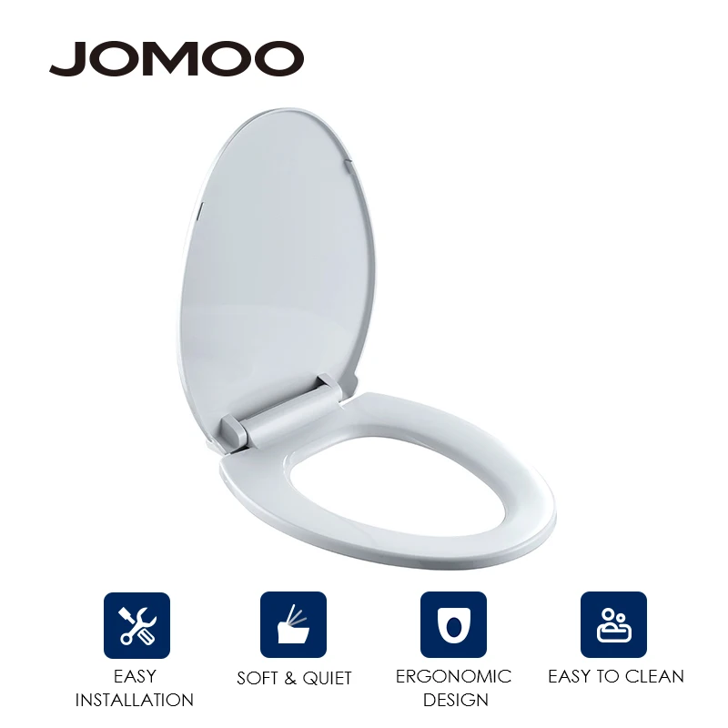 Аксессуары для унитаза JOMOO мягкий чехол на сиденье с медленным закрытием утолщенный U-образный противоударный