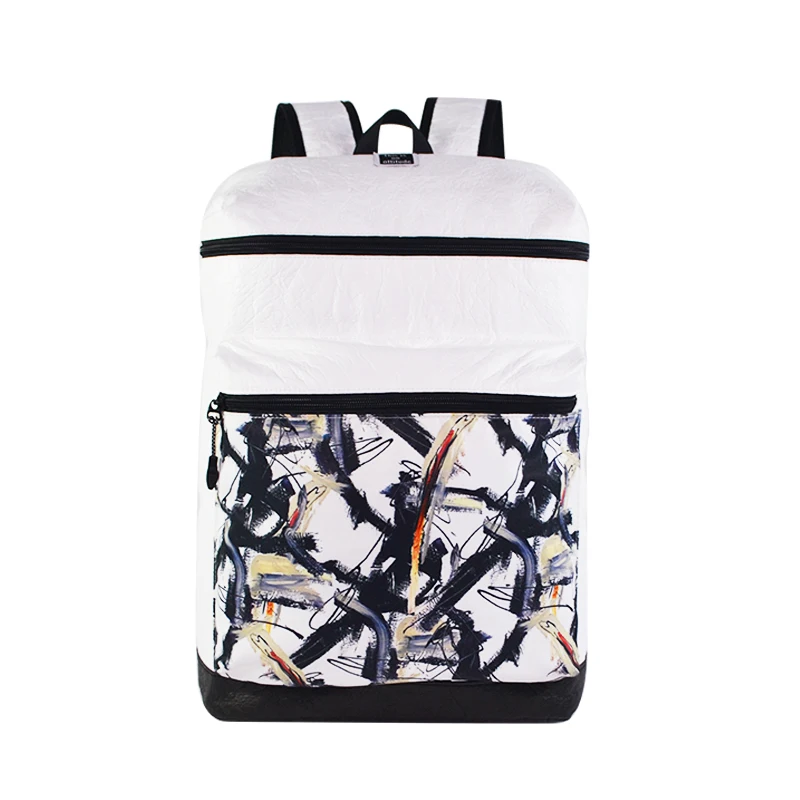 2022 new design new material dupont paper bag waterproof tyvek backpack bag rucksack mochila back pack school bags bagpack
