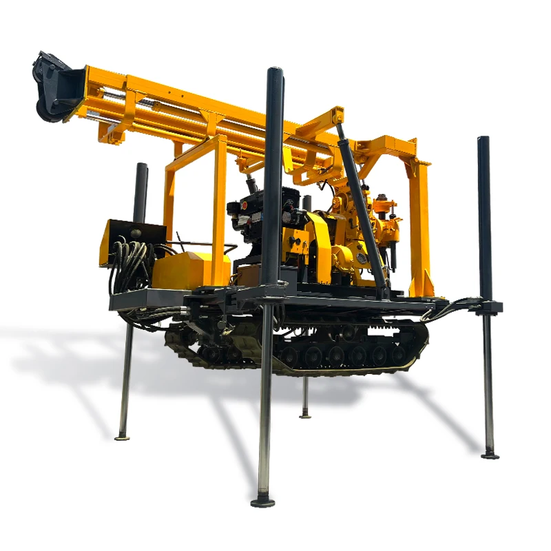 Professional Machinery 200m Hydraulic Core Drilling Rig Multifunctional Sampling