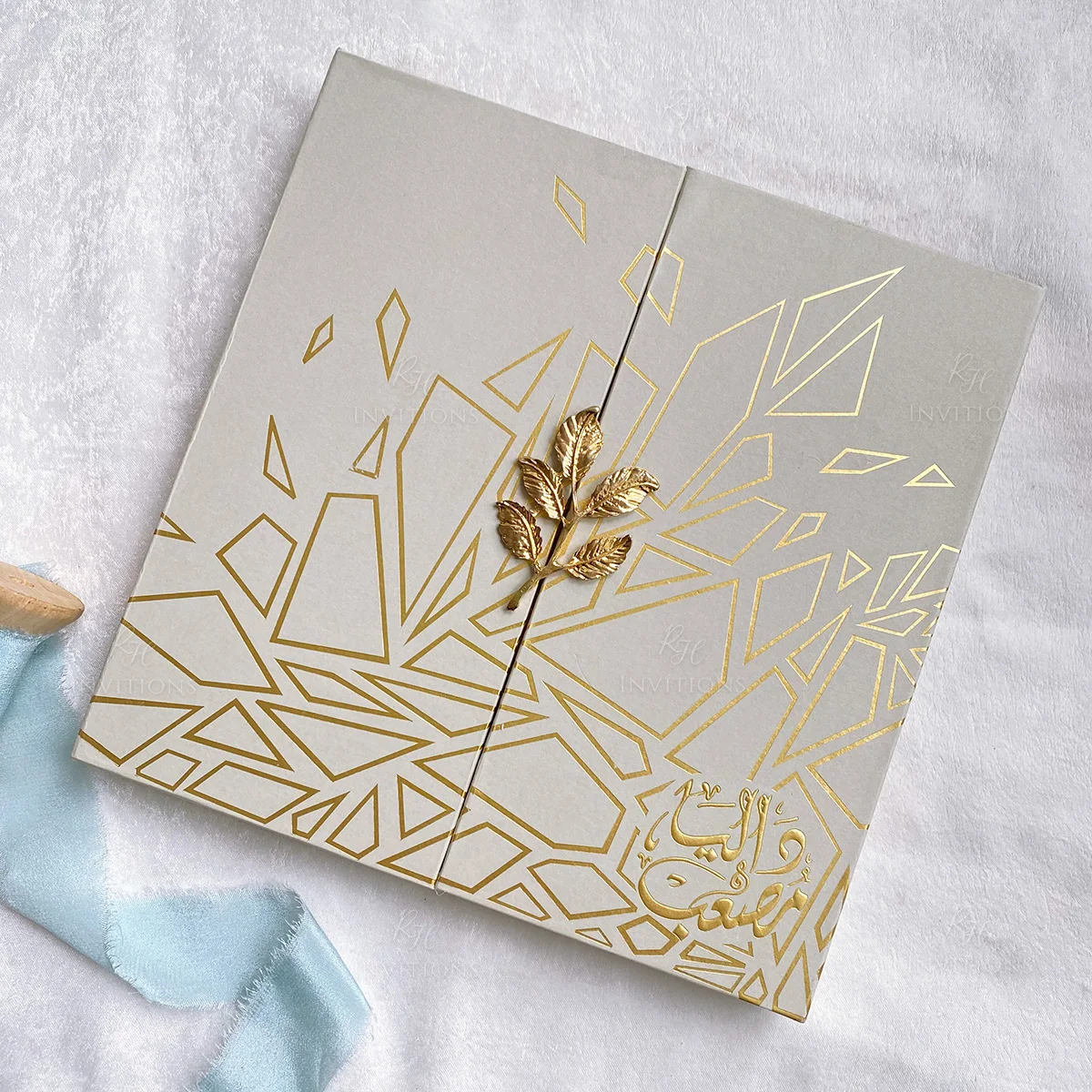 Greeting Card Music Chip Cut 3D Card Birthday 50 Wedding Anniversary Invitation Box Card