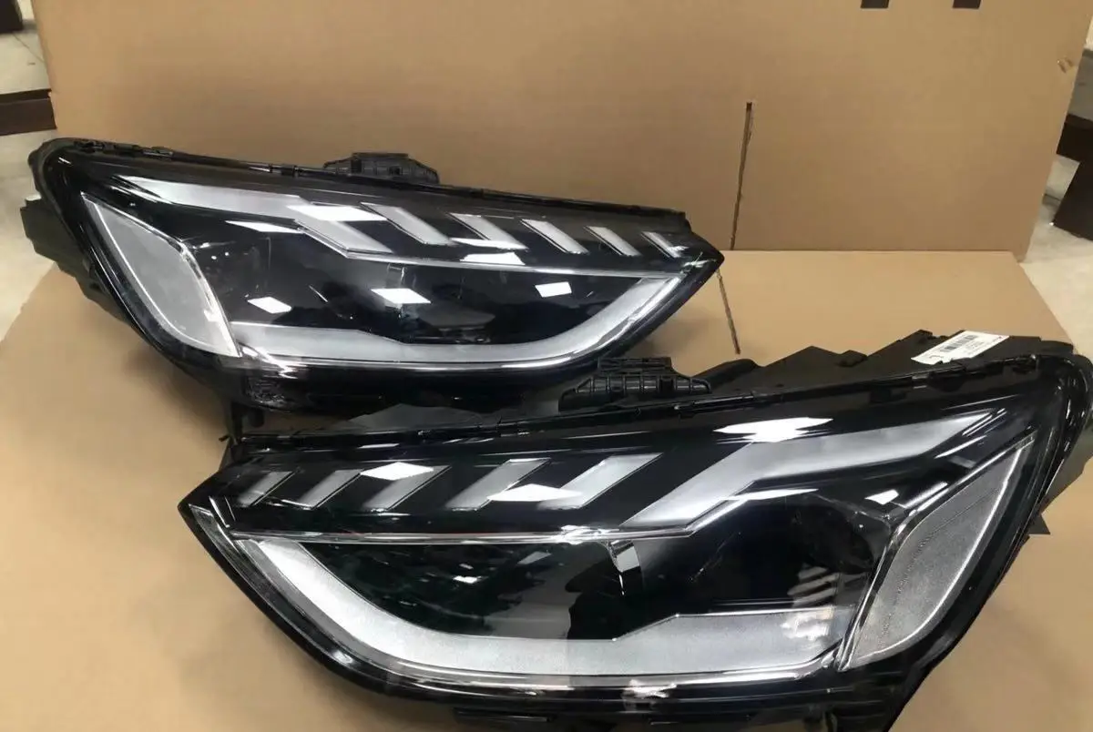 Upgrade Black Knight LED headlamp headlight for Audi A4 2020 Projector Lens head light head lamp assembly