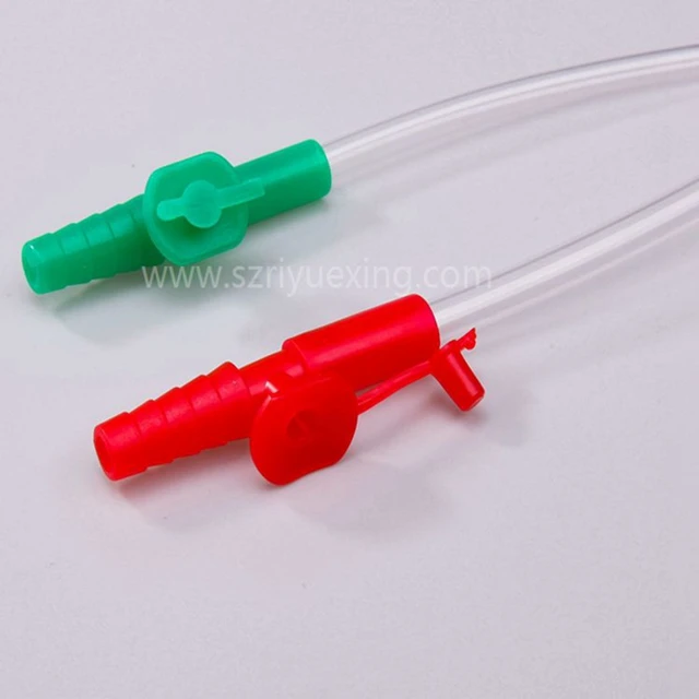 
Thumb control 48cm long suction catheter Yankauer type/suction tube PVC 