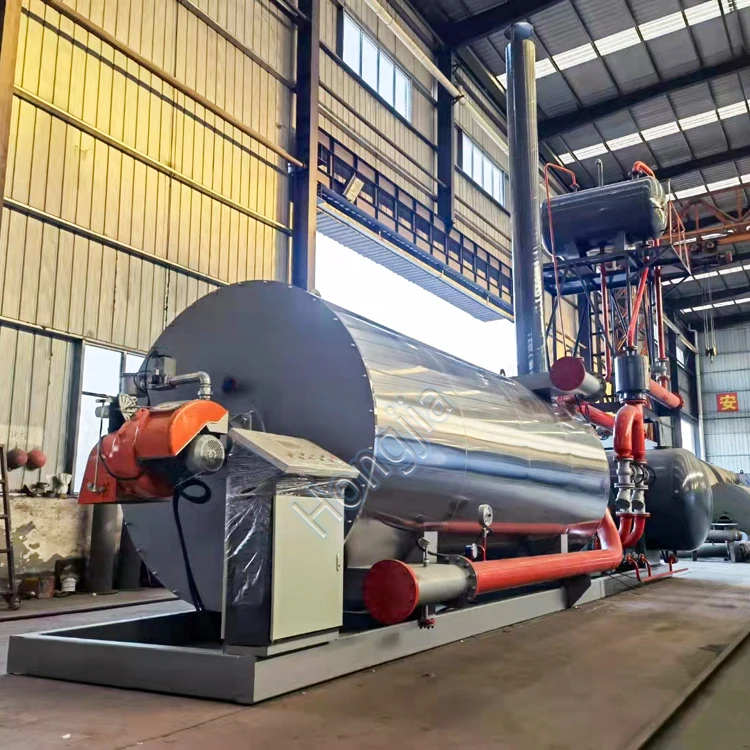 Industrial 0.5-20 ton Fuel Natural Gas Diesel Oil Fired Steam Boiler