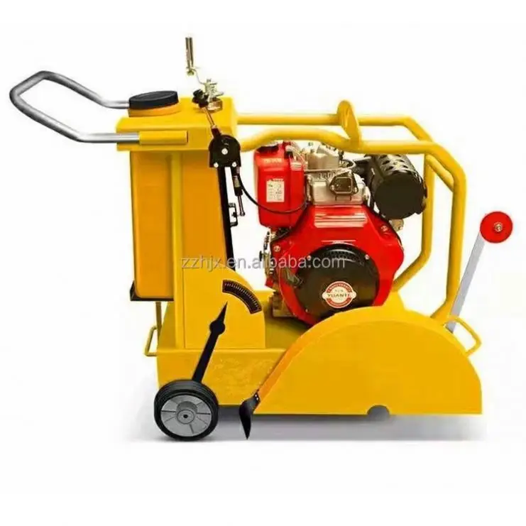 Petrol Depth 160Mm Asphalt Surface Road Cutting Machine
