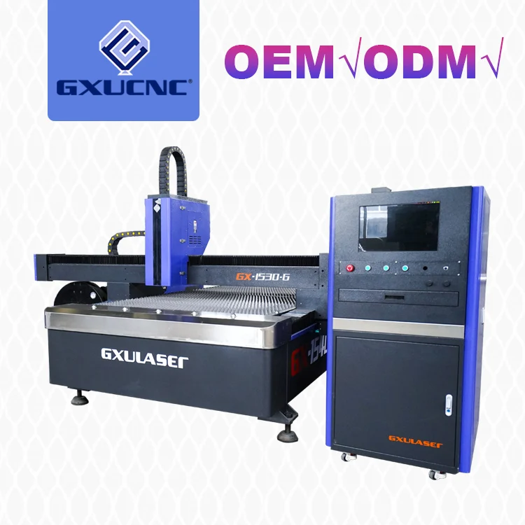 1000W 6000W Sheet Tube Cutting Fiber Laser Cutting Machines For Steel Metal