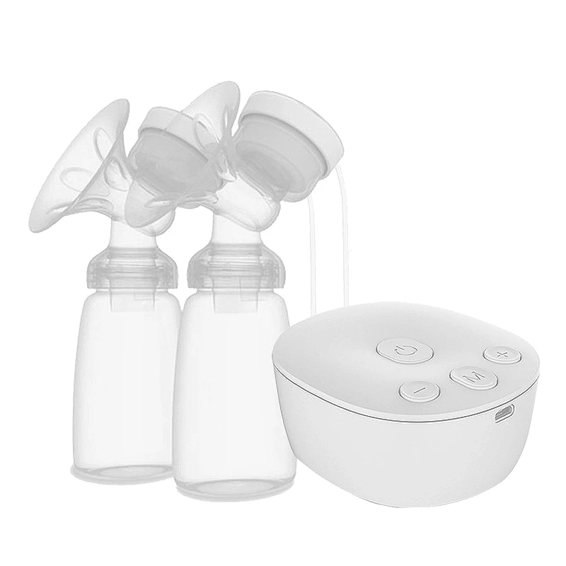 Electric Breast Pump Hot Sale Double Suction Breast Pump Baby Feeder Mom Helper Rechargeable Mini