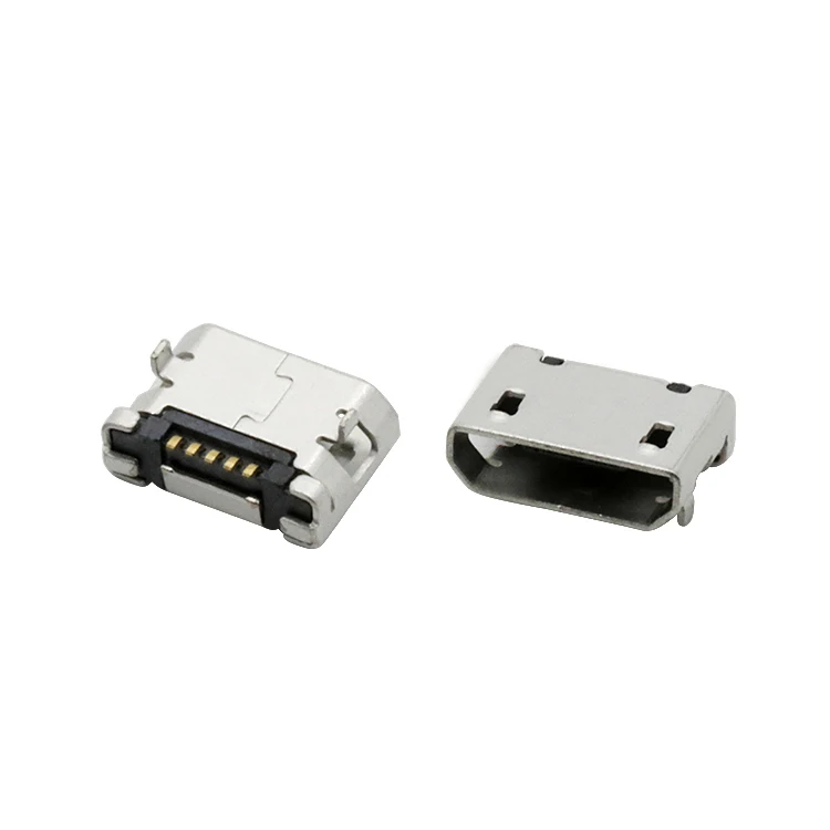 Micro USB 2.0 Type B 5Pin Female Socket Connector Micro USB Charging Port Connector