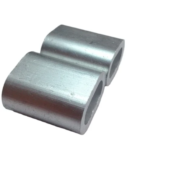 Алюминиевые наконечники EN 13411 3 DIN3093, алюминиевые наконечники, овальные рукава (1600210295042)