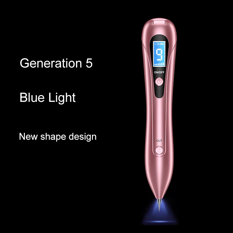  Dark Spot Tattoo Removal USB LCD Laser Skin Tag Freckle Wart Dot Mole Remove
