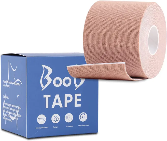 Custom breast tape cloth bare chest support breast lifting sticker tape breast lift tape